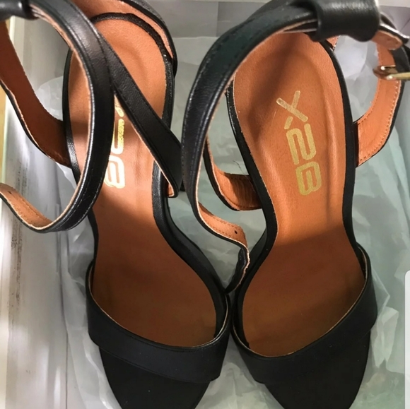 X2B Shoes Strappy Black Heels Poshmark